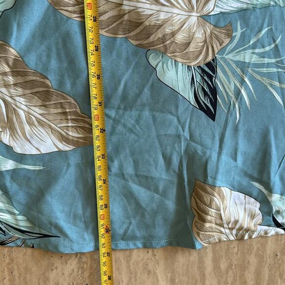 Plus Size NWT Silky Floral Slip Dress Criss Cross Details Adjustable Straps S27 - Picture 7 of 7